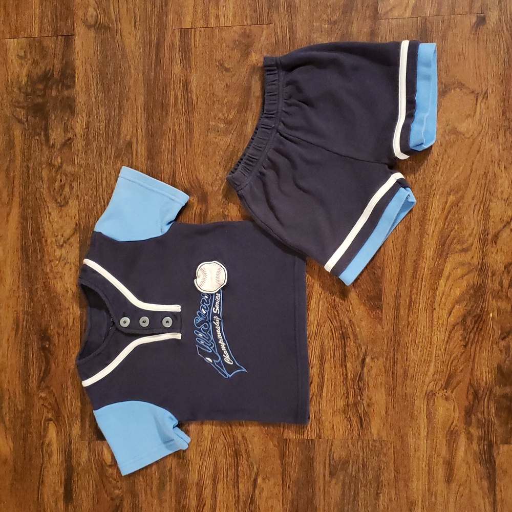 Baseball 2-Piece Set 3T